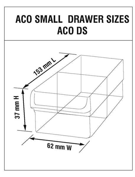 CO60 Component Organiser 60 Drawers