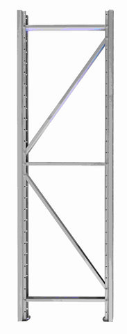 VF VISIPLAS LongSpan Shelving Frame 2025mm high x 600mm Deep