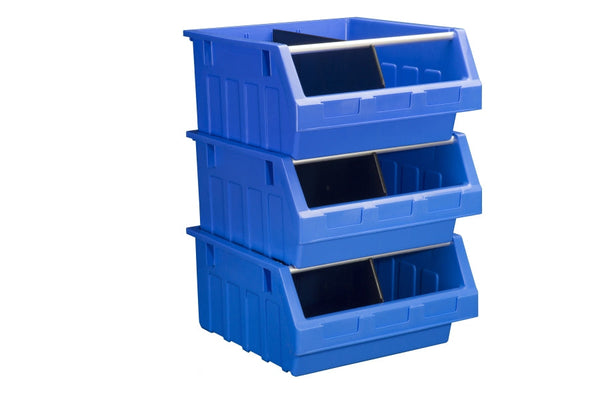 Picking Bins Blue 435x425x215mm  Pack of 6 VISIPLAS AS7