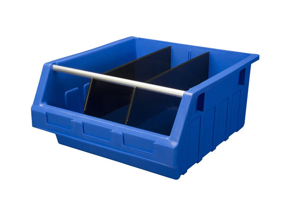 Picking Bins Blue 435x425x215mm  Pack of 6 VISIPLAS AS7