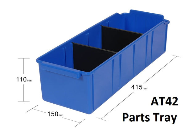 VISIPLAS AT42 Parts Tray with Dimensions