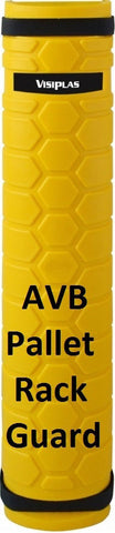 AVB VISIPLAS Pallet Rack Upright Protectors Pack of 21