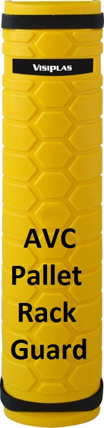 AVC VISIPLAS Pallet Rack Upright Protectors Pack of 18