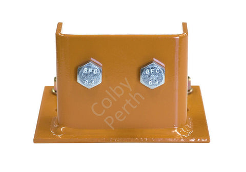 CBP904S_Colby_Baseplate_for_90mm_Upright_with_Screws_and_Nuts