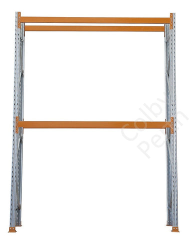 Colby_Pallet_Racking_Starter_Bay_3675mm_High_with_2_Beam_Levels
