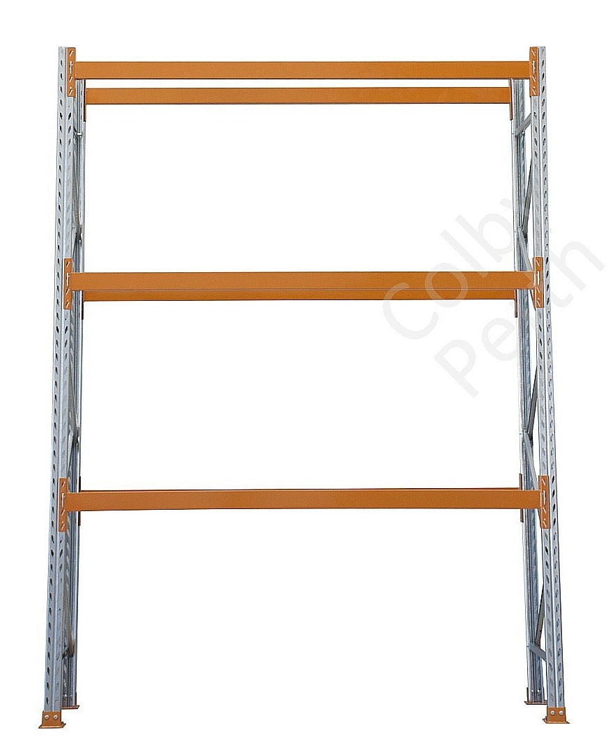 Colby Racking Colby Pallet Racking 3675mm High Starter Bay with 3 Beam Levels S363 ...