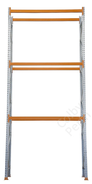 Colby Pallet Racking 6075mm High Starter Bay with 3 Beam Levels S603 ...