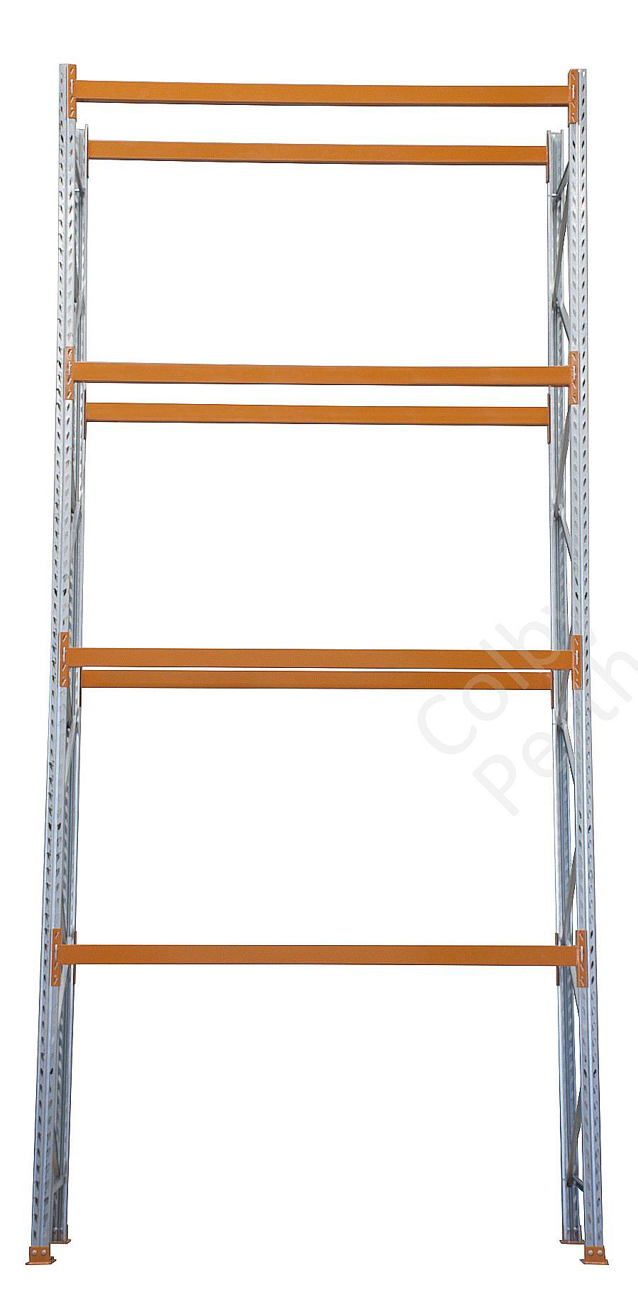 Colby Pallet Racking 6075mm High Starter Bay with 4 Beam Levels S604 ...