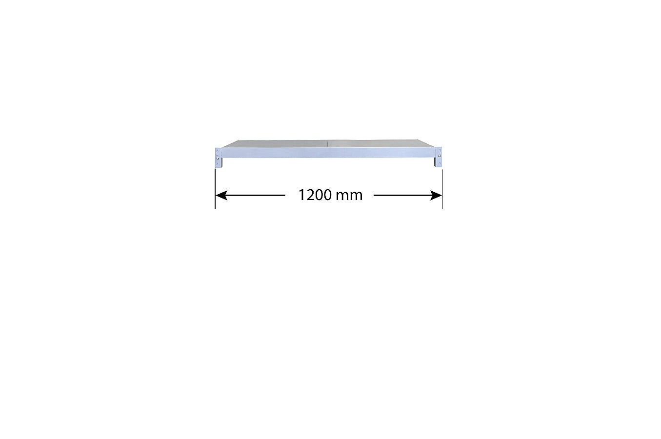 VSB12 VISIPLAS All Steel Shelving Beam 1200mm Colby Perth Vsb12 visiplas all steel shelving beam 1200mm colby perth