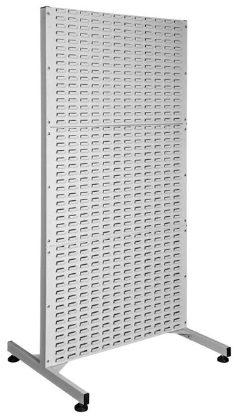 VISIPLAS BLD Double Sided Louvred Rack.