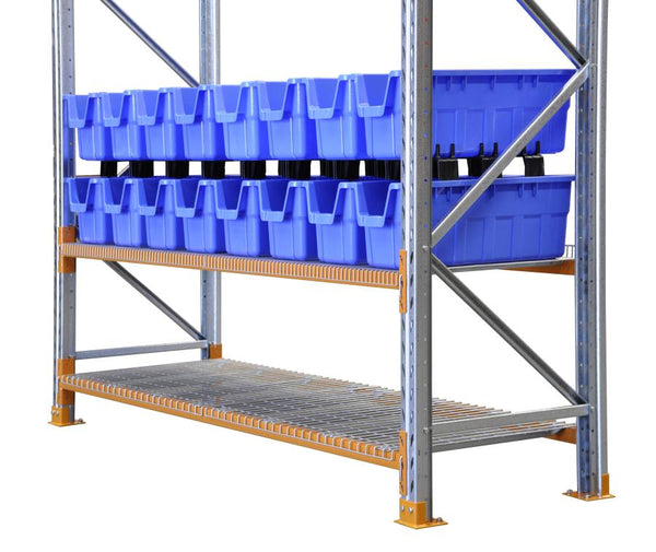 Mammoth Picking Bin Black Risers Pack of 24 VISIPLAS AM83R24